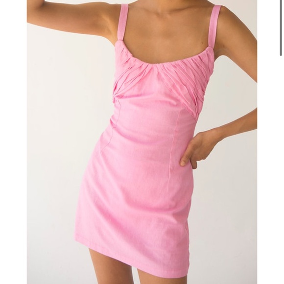 TACH Dresses Tach Clothing Maral Linen Dress In Black Poshmark